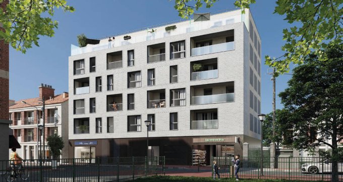 Achat / Vente appartement neuf Aubervilliers à 30 min de la Défense avec la future ligne 15 (93300) - Réf. 11576