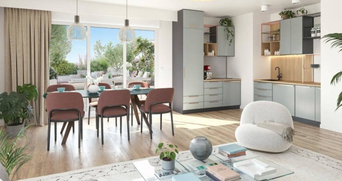 Achat / Vente appartement neuf Aulnay-sous-Bois face au futur métro ligne 16 (93600) - Réf. 11695