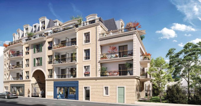 Achat / Vente appartement neuf Clamart à 500m du tram T6 Soleil Levant (92140) - Réf. 8776