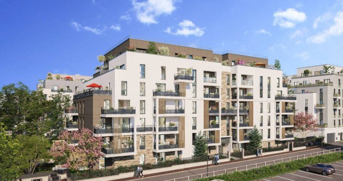 Achat / Vente appartement neuf Ermont à 15 min du RER C et Transilien H (95120) - Réf. 10974