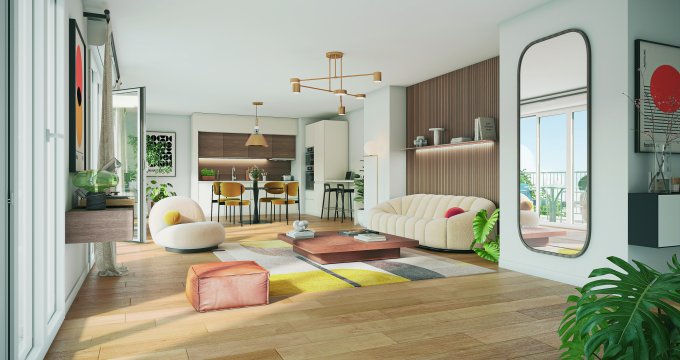 Achat / Vente appartement neuf Le Pecq quartier Canada en rives de Seine (78230) - Réf. 9666