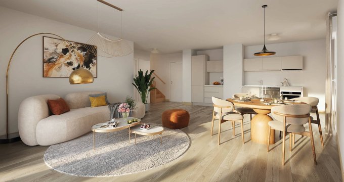 Achat / Vente appartement neuf Melun à 900 mètres du parc de Spelthorne (77000) - Réf. 11443