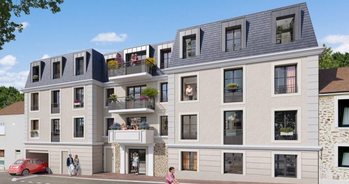 Achat / Vente appartement neuf Saint-Cyr-L’École centre-ville à 20 min de Versailles (78210) - Réf. 9680