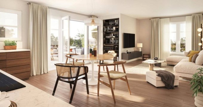 Achat / Vente appartement neuf Villeneuve-la-Garenne à 35 min de Paris en métro (92390) - Réf. 11319