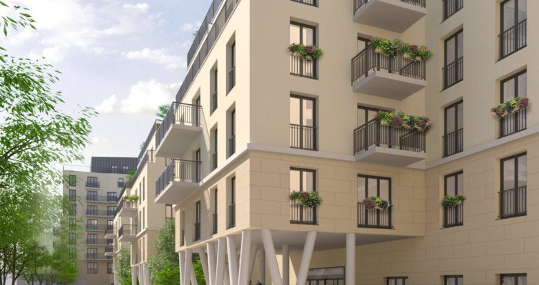 Achat / Vente appartement neuf Aubervilliers à 350 mètres du métro 12 (93300) - Réf. 11310