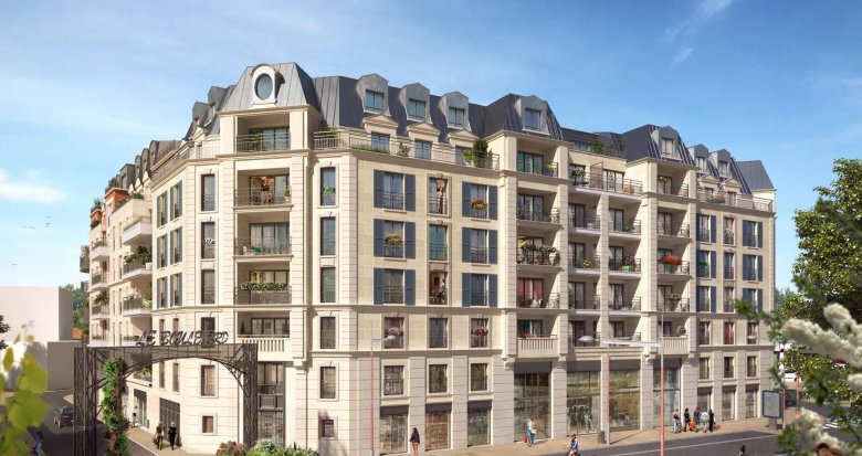 Achat / Vente appartement neuf Aulnay-sous-Bois à 150 mètres du RER B direction Paris (93600) - Réf. 11193