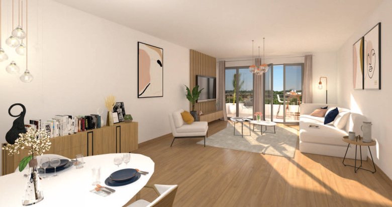 Achat / Vente appartement neuf Champs-sur-Marne près de la gare RER A (77420) - Réf. 11553