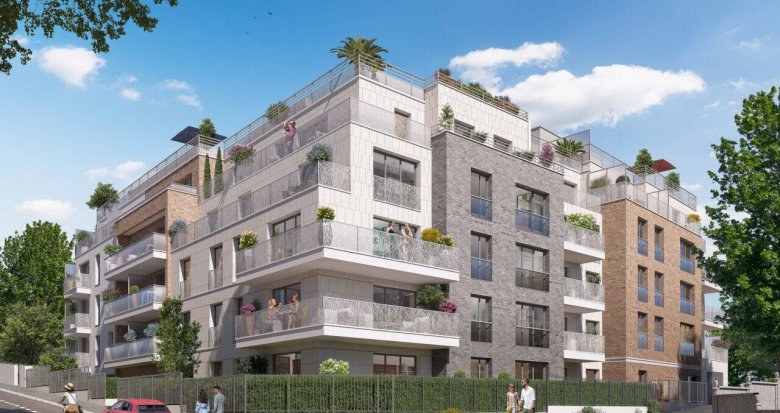 Achat / Vente appartement neuf Châtillon quartier du Plateau à 750 m du tramway T6 (92320) - Réf. 9313