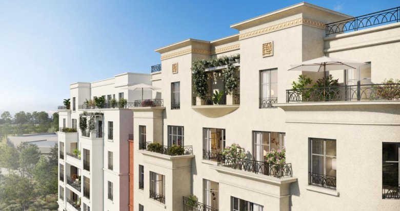 Achat / Vente appartement neuf Clamart à 300m du tramway T6 Pavé Blanc (92140) - Réf. 9314