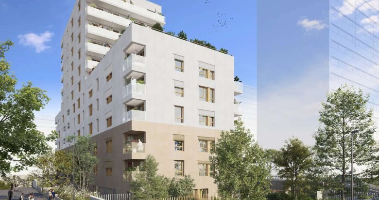 Achat / Vente appartement neuf Ivry-sur-Seine à 800m du métro 7 (94200) - Réf. 11323