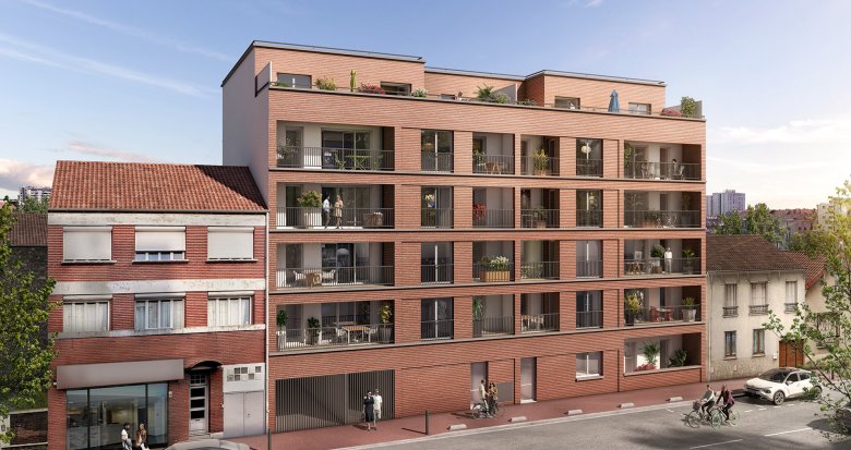 Achat / Vente appartement neuf La Courneuve proche RER B (93120) - Réf. 11911