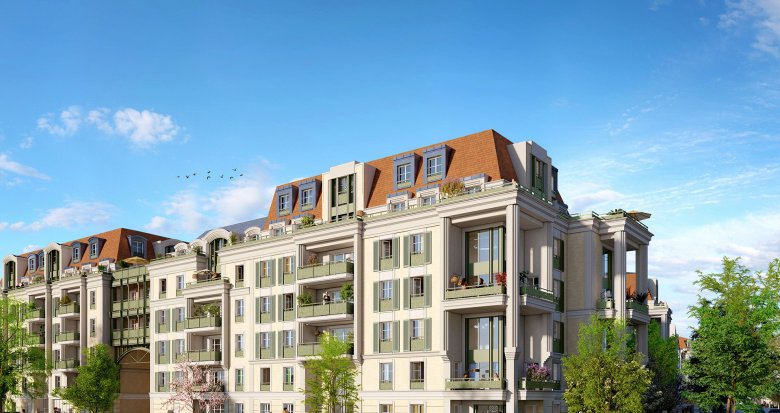 Achat / Vente appartement neuf Le Blanc-Mesnil à 9 min de vélo du RER B Le Bourget (93150) - Réf. 8958