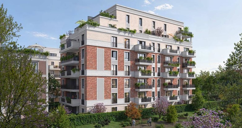 Achat / Vente appartement neuf Le Blanc-Mesnil centre à 8 min en transports du RER B (93150) - Réf. 12106