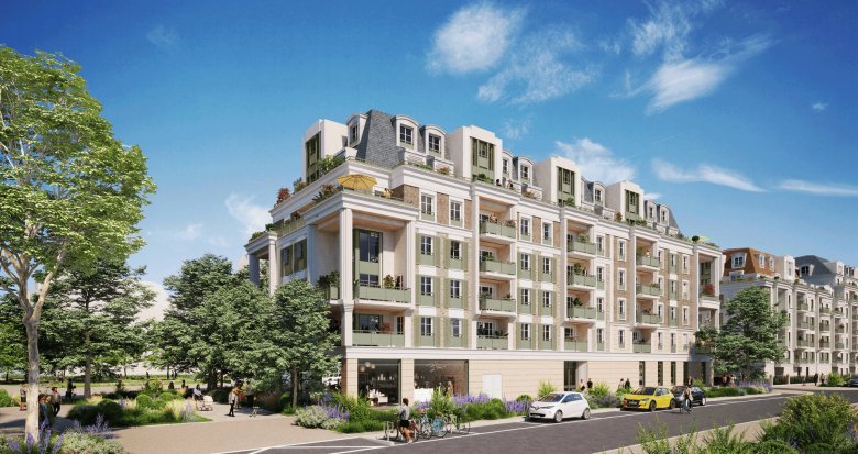 Achat / Vente appartement neuf Le Blanc-Mesnil nouveau quartier proche d’un futur parc (93150) - Réf. 11807