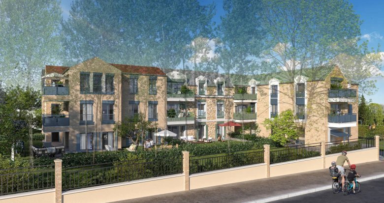 Achat / Vente appartement neuf Le Chesnay à 15 min à pied gare Versailles Rive Droite (78150) - Réf. 8200