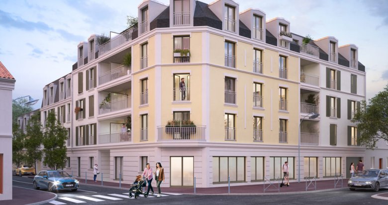 Achat / Vente appartement neuf Mantes-la-Jolie à 450m de la gare transiliens J et N (78200) - Réf. 9674