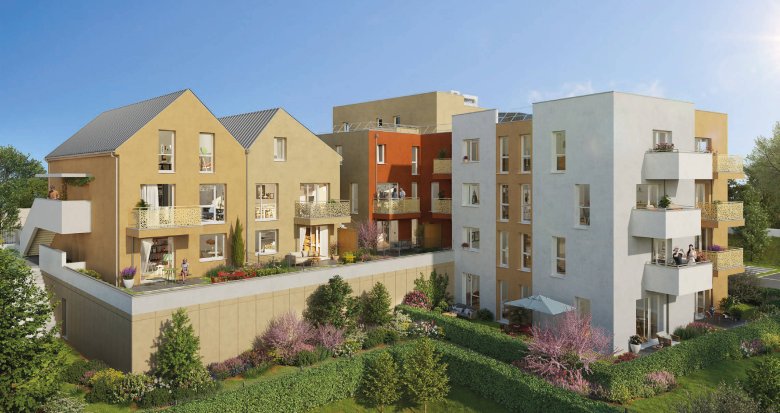 Achat / Vente appartement neuf Melun à 900 mètres du parc de Spelthorne (77000) - Réf. 11443