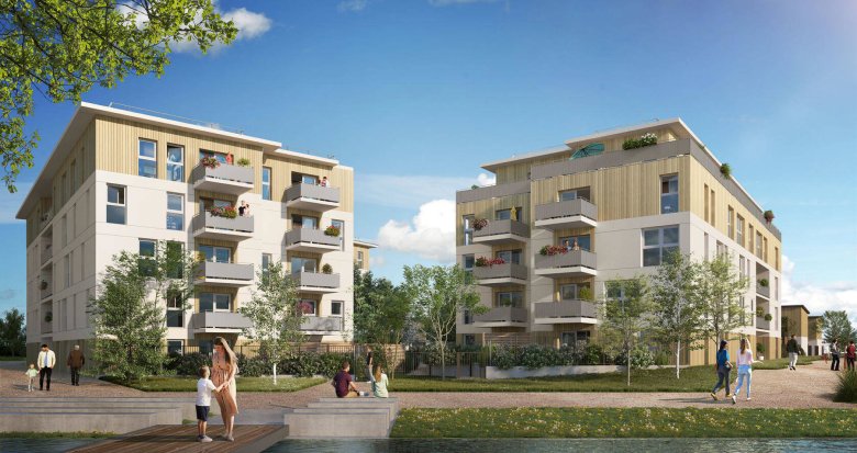 Achat / Vente appartement neuf Melun éco-quartier proche commerces (77000) - Réf. 6838