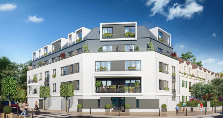 Achat / Vente appartement neuf Montfermeil quartier résidentiel proche commodités (93370) - Réf. 7636