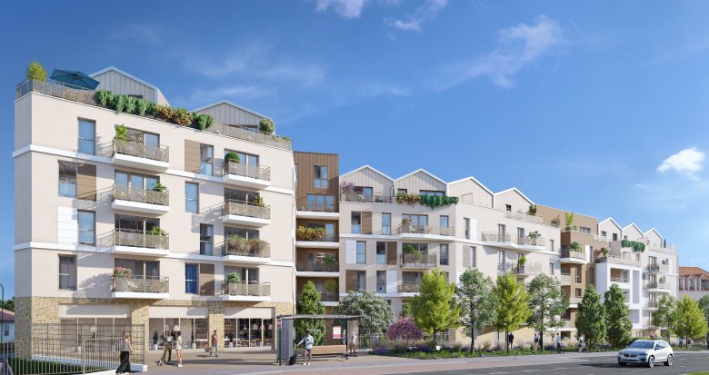 Achat / Vente appartement neuf Montlhéry à 600m de la Place du marché (91310) - Réf. 9603