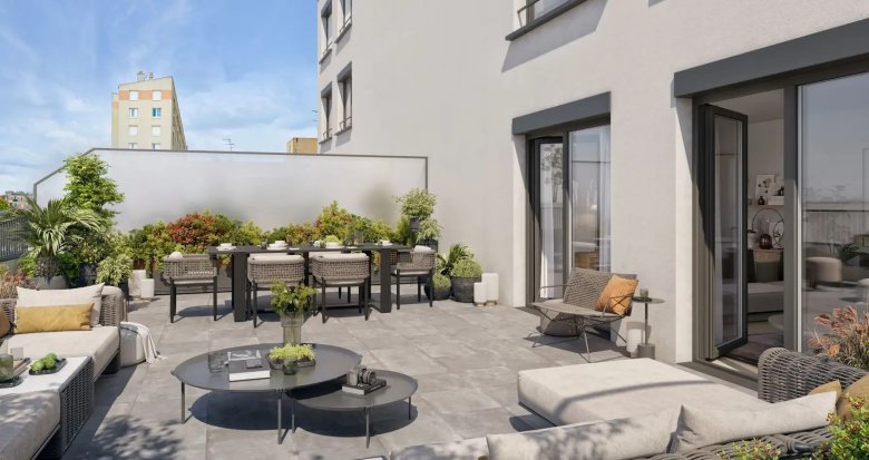 Achat / Vente appartement neuf Montrouge métro lignes 13 et 4 proche commerces (92120) - Réf. 8329