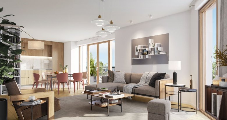 Achat / Vente appartement neuf Nanterre à environ 500m du futur métro 15 (92000) - Réf. 8862