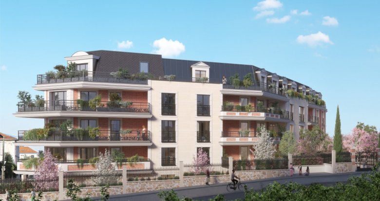 Achat / Vente appartement neuf Neuilly-Plaisance à 10 min à pied du parc des Côteaux (93360) - Réf. 8988