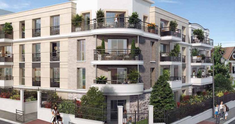 Achat / Vente appartement neuf Neuilly-Plaisance à 15 min à pied du RER E et A (93360) - Réf. 11801