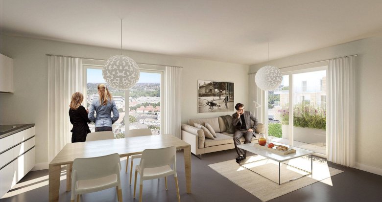 Achat / Vente appartement neuf Ris-Orangis à 800m du RER D et à 5 min TZen 4 (91130) - Réf. 8262