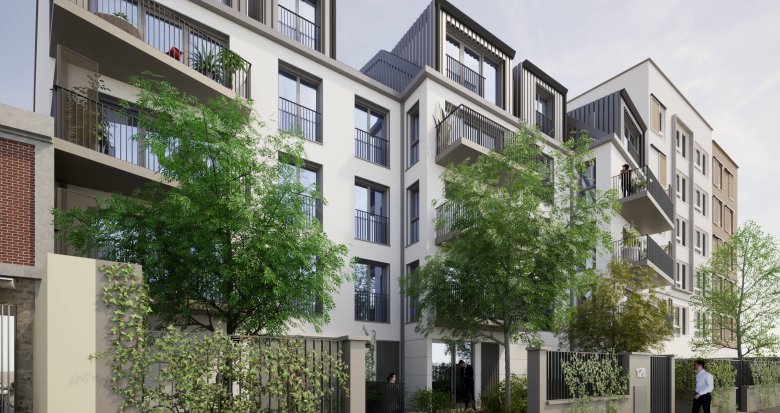 Achat / Vente appartement neuf Romainville à quelques pas du métro ligne 11 direction Paris (93230) - Réf. 9110