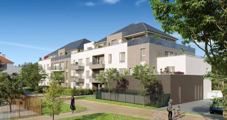 Achat / Vente appartement neuf Saint-Fargeau-Ponthierry à 8km de Melun (77310) - Réf. 9620