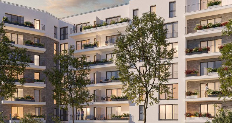 Achat / Vente appartement neuf Saint-Ouen à 13 min à pied des métros 4, 13 et 14 (93400) - Réf. 8756