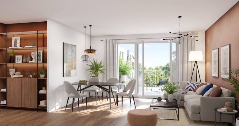 Achat / Vente appartement neuf Saintry-sur-Seine à 11 min en bus de la gare RER D (91250) - Réf. 9617