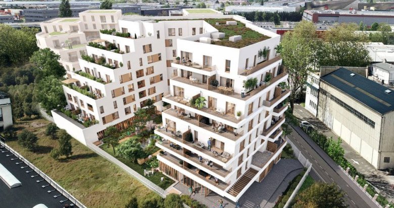 Achat / Vente appartement neuf Villeneuve-la-Garenne proche du tram T1 et de la future ligne 15 (92390) - Réf. 8394