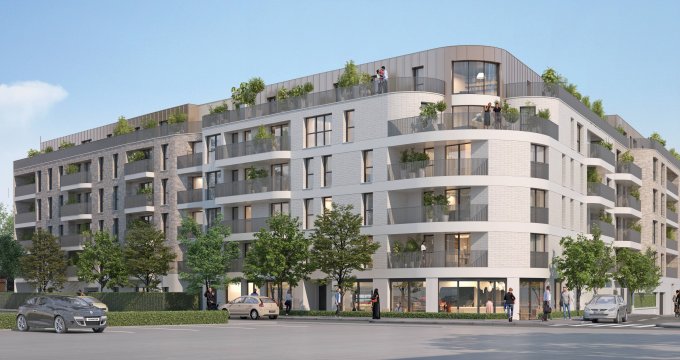 Achat / Vente appartement neuf Aulnay-sous-Bois à 15 minutes à pied du RER B (93600) - Réf. 8980