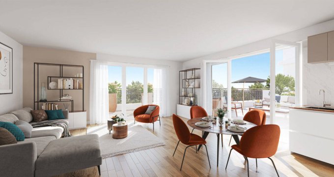 Achat / Vente appartement neuf Bezons à moins de 30 minutes de La Défense (95870) - Réf. 7143