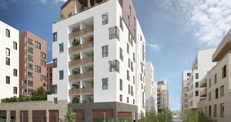 Achat / Vente appartement neuf Aubervilliers à 350 m d'un pôle multimodal (93300) - Réf. 8746