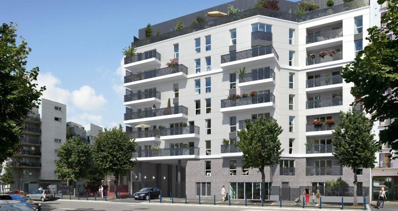 Achat / Vente appartement neuf Aubervilliers à 850m du RER B (93300) - Réf. 11154