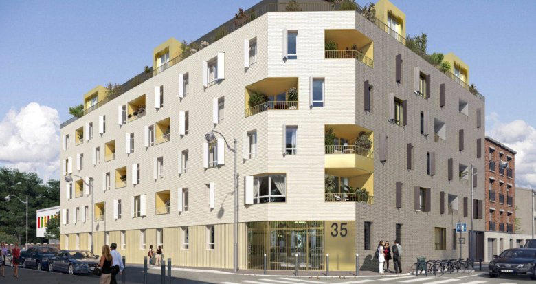 Achat / Vente appartement neuf Aubervilliers au centre historique (93300) - Réf. 8952