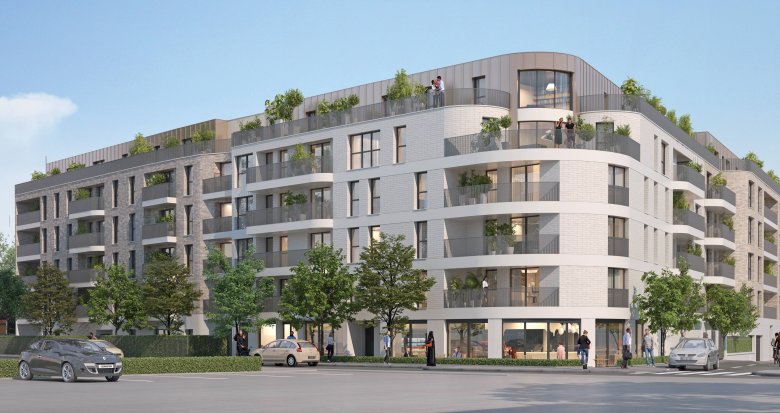 Achat / Vente appartement neuf Aulnay-sous-Bois à 15 minutes à pied du RER B (93600) - Réf. 8980