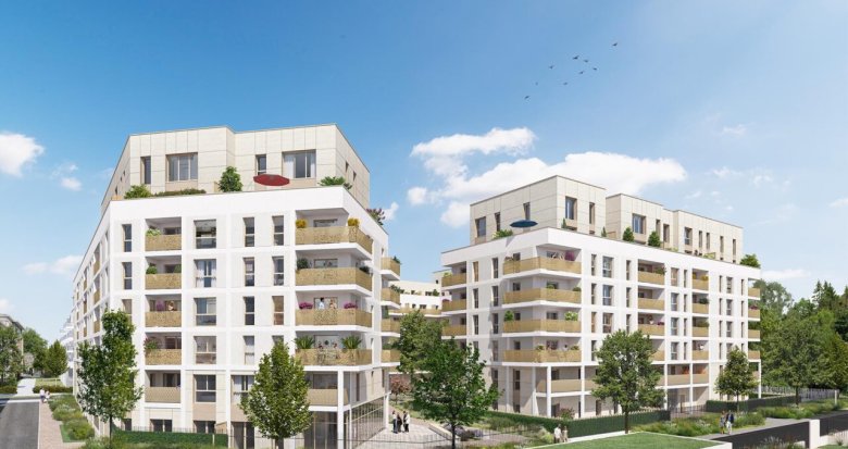 Achat / Vente appartement neuf Bussy Saint-Georges à 700m de la gare RER A (77600) - Réf. 9634