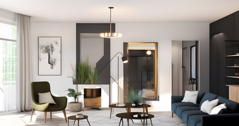 Achat / Vente appartement neuf Chessy parc du Bicheret proche du château (77700) - Réf. 9638