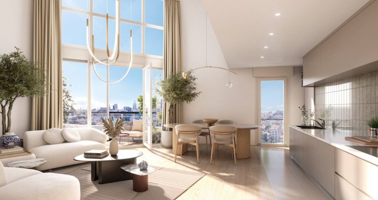 Achat / Vente appartement neuf Colombes au pied du tram T2 et futur T1 proche de La Défense (92700) - Réf. 11234