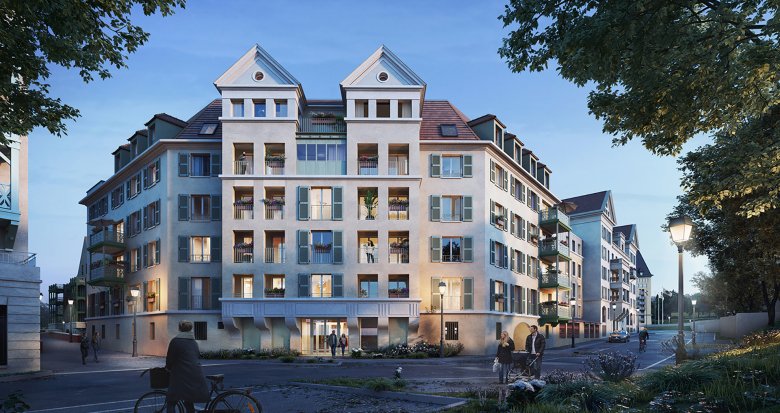 Achat / Vente appartement neuf Cormeilles-en-Parisis bord de Seine proche RER A Sartrouville (95240) - Réf. 9038