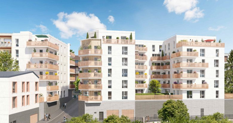 Achat / Vente appartement neuf Drancy à 200m de la gare du RER B (93700) - Réf. 8762