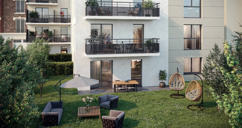 Achat / Vente appartement neuf Épinay-sur-Seine à 8 min à pied de la gare RER C (93800) - Réf. 8942