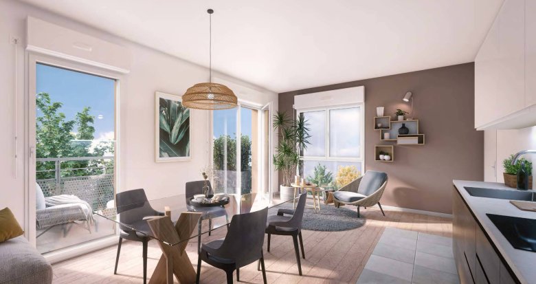 Achat / Vente appartement neuf Épinay-sur-Seine à 8 min à pied de la gare RER C (93800) - Réf. 8942