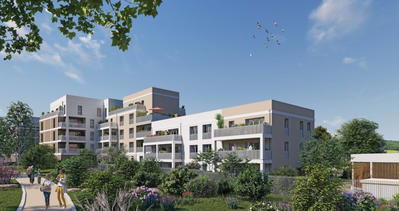 Achat / Vente appartement neuf Jouy-le-Moutier en bordure de forêt de l'Hautil (95280) - Réf. 9035