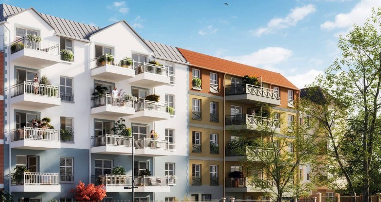 Achat / Vente appartement neuf Le Blanc-Mesnil à 12 minutes à pied du RER B (93150) - Réf. 8861