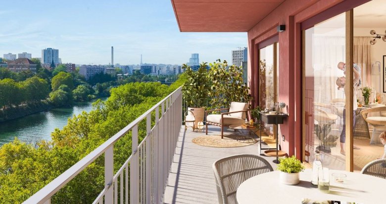 Achat / Vente appartement neuf L’ile-en-Seine ecoquartier proche du quai du Châtelier (93450) - Réf. 8943